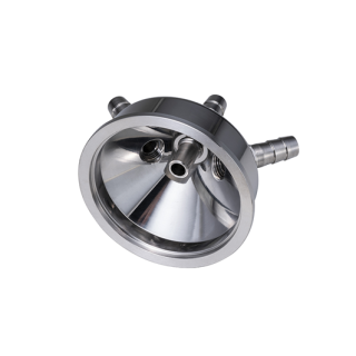 Bypass Triple Hose Connector Φ 12mm with buffing