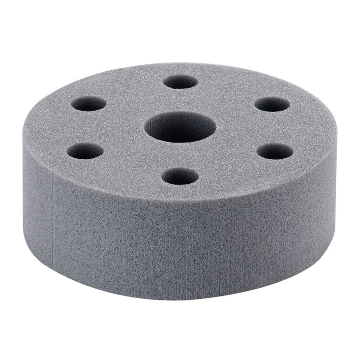 MS 1.32 Test tube insert, 6x Ø12 mm