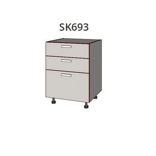 Skrinky pod stôl pre prácu v stoji