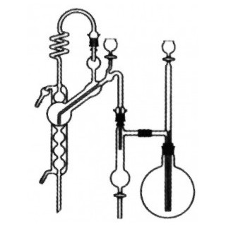 Baňka destilační Parnas - Wagner, SIMAX
