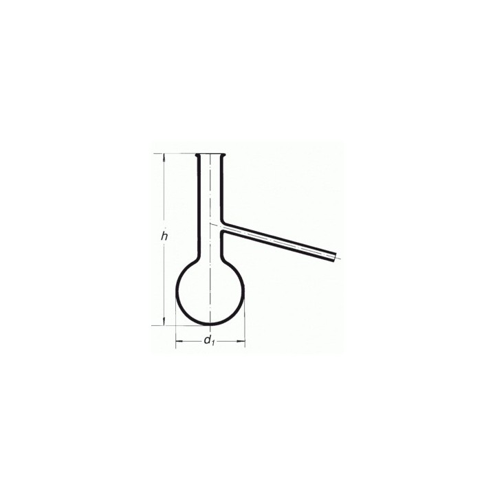 Baňka frakční dle Englera, SIMAX