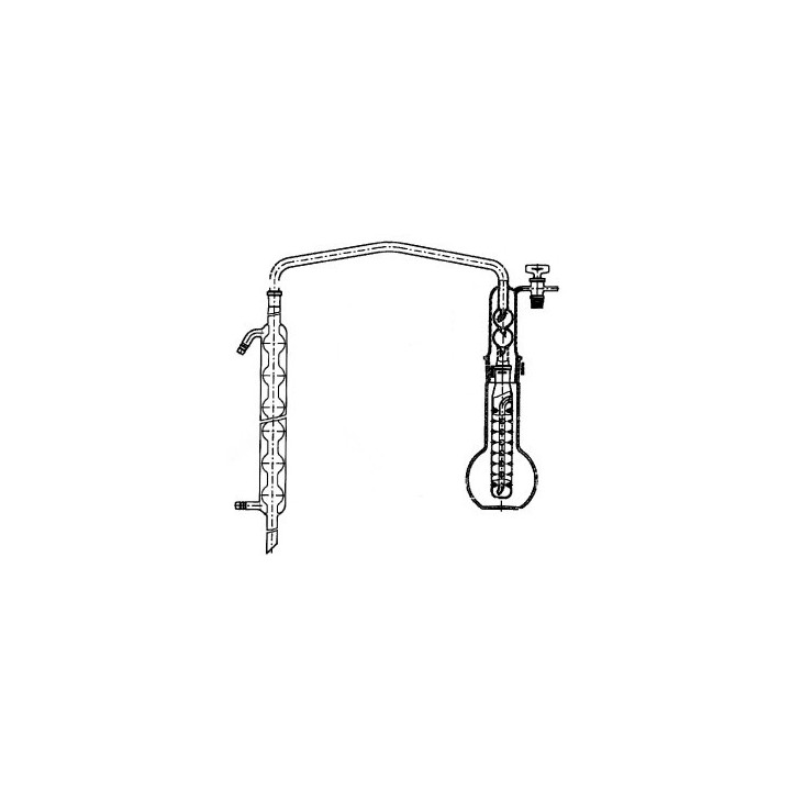 Baňka k aparatuře, ploché dno, SIMAX