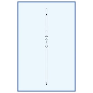 Pipeta nedělená, tř. AS, 1 ryska konformní