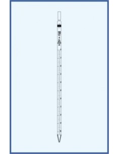 Pipeta dělená, tř. B, úplný výtok