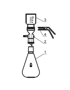 Nálevka válcovitá k filtračnímu zařízení, SIMAX