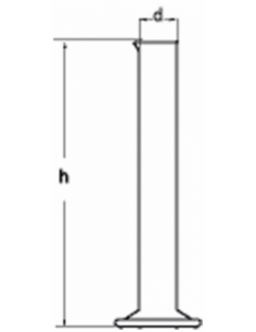 Válec odměrný nízký, bez graduace, SIMAX