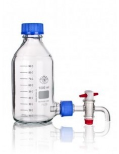 Láhev reagenční - výpust GL 32  kohout PTFE, SIMAX