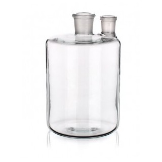 Láhev dle Woulffa s dvěma hrdly NZ (2x 19/26), SIMAX