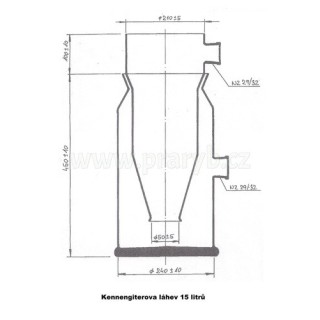 láhev Kenengiterova 15 l