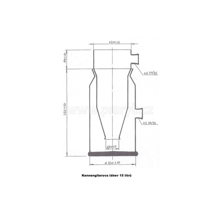 láhev Kenengiterova 15 l