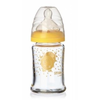 Kojenecká láhev, širokohrdlá, mix žlutá, SIMAX