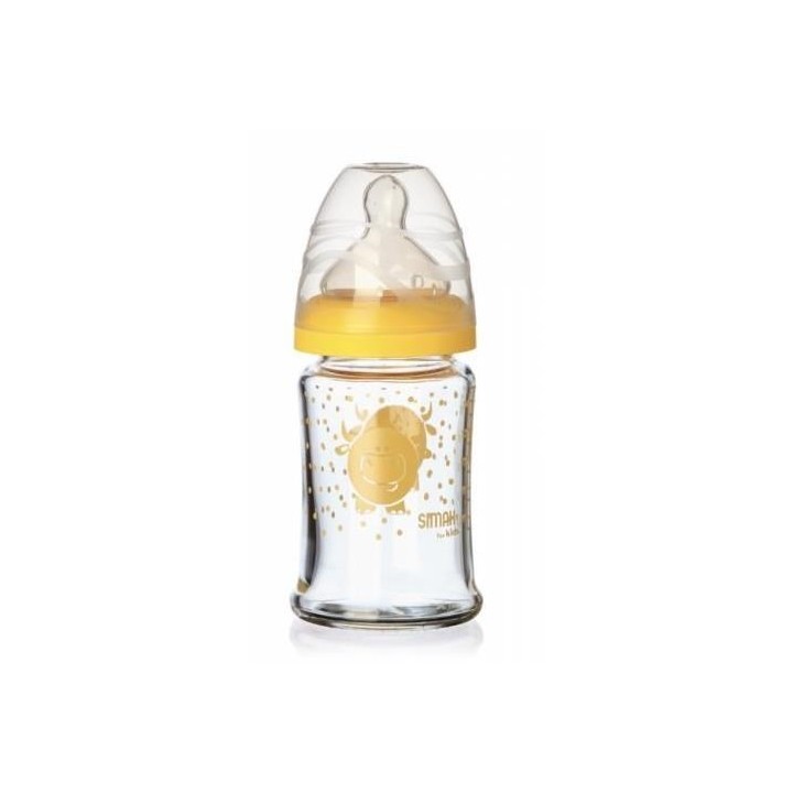 Kojenecká láhev, širokohrdlá, mix žlutá, SIMAX