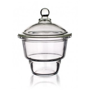 Exsikátor se skleněným hmatníkem dle normy DIN 12 491, SIMAX