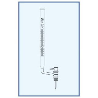 Byreta, tř. AS, boční kohout, teflonové boční kladívko