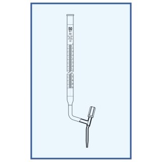 Byreta, tř. AS, se Schellbachovým pruhem, postranní teflonový ventil