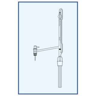 Byreta automatická dle Pelleta, tř. AS, boční kohout, boční teflonové kladívko