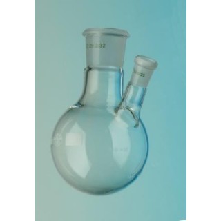 Banka destilačná, guľaté dno