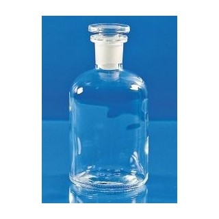 Fľaša úzkohrdlá reagenčná, číra