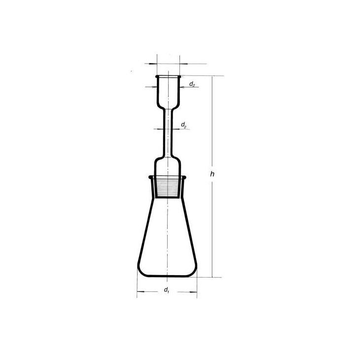 Pyknometer cestný s NZ 45/40