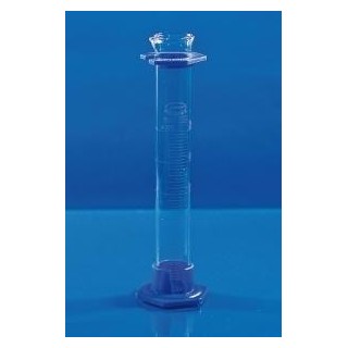 Valec odmerný s plastovou pätkou, tr. presnosti BCylinder measuring, with plastic base, class B[, GLASSCO