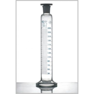 Valec odmerný s NZ, trieda presnosti A, GLASSCO