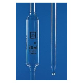 Pipeta nedelená, trieda presnosti B
