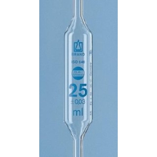 Pipeta nedelená BLAUBRAND®, trieda presnosti AS