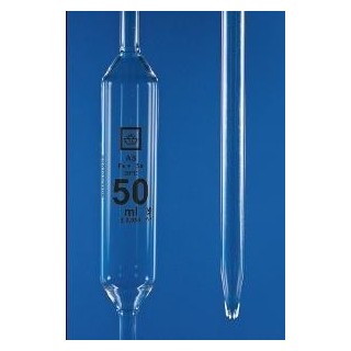 Pipeta nedelená, trieda presnosti AS, overená