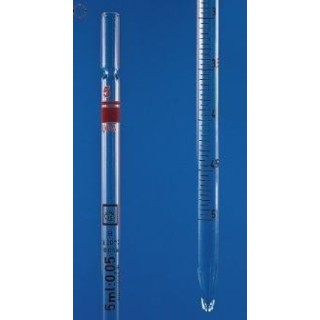 Pipeta delená, trieda presnosti B