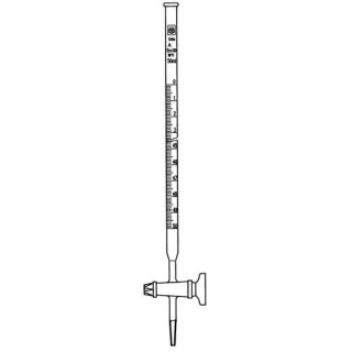 Byreta, třída přesnosti A, cejchovaná
