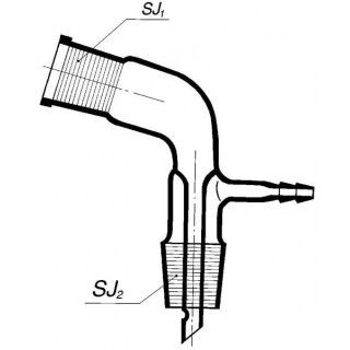 Predloha destilačná (alonž) s olivkou a NZ