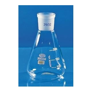 Banka kužeľová podľa Erlenmeyera s NZ, GLASSCO