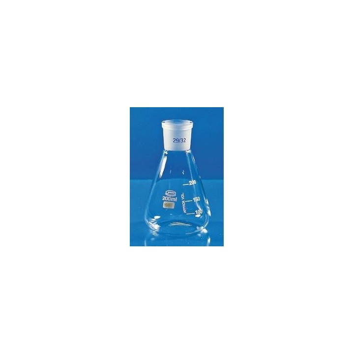 Banka kužeľová podľa Erlenmeyera s NZ, GLASSCO