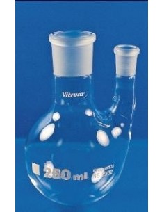 Banka destilačná, guľaté dno