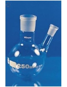 Banka destilačná, guľaté dno