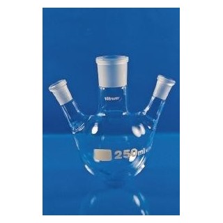 Banka destilačná, guľaté dno, VITRUM