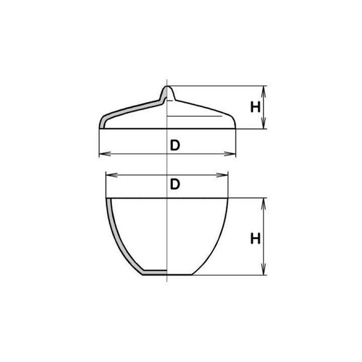 Kelímek na puchnutí s víčkem