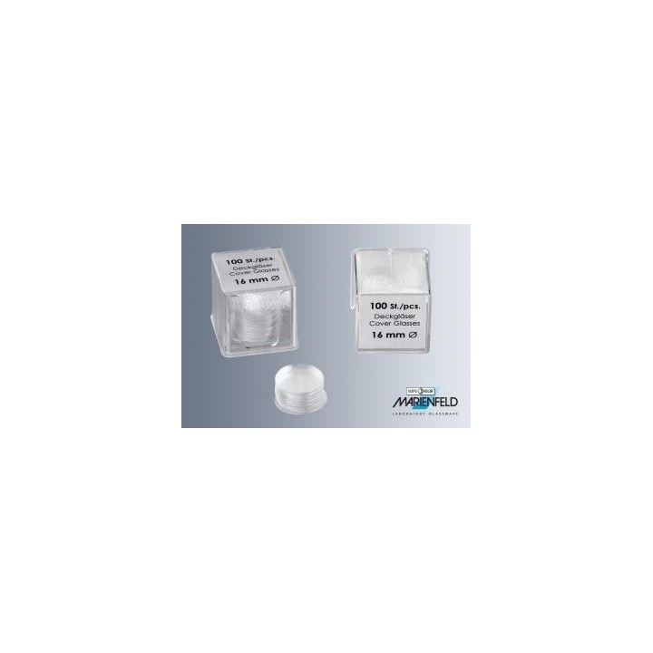 Mikrosklo krycie – kruhové