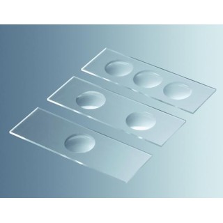 Mikrosklo podložné s jamkami