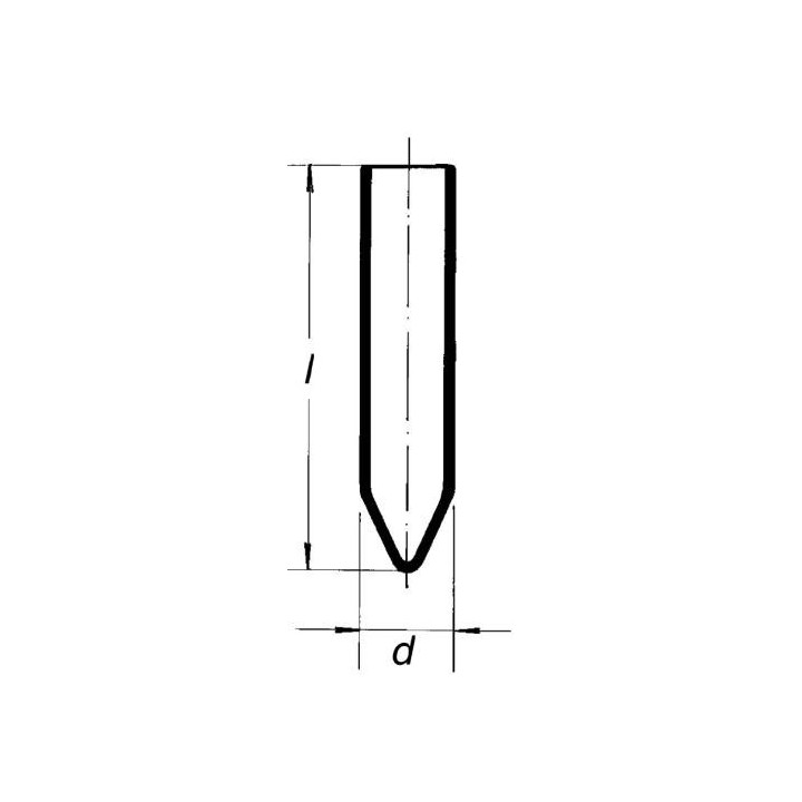 Skúmavka centrifugačná so špicatým dnom, uhol 60°