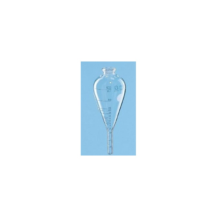 Skúmavka centrifugačná so špicatým dnom, podľa ASTM