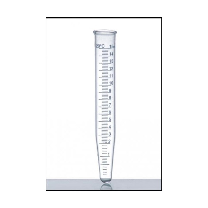 Skúmavka centrifugačná kónická, so stupnicou