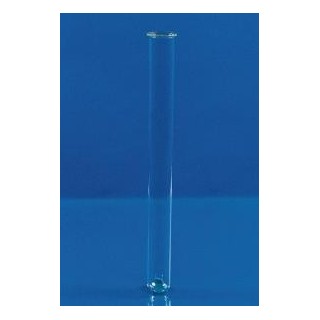 Skúmavka s guľatým dnom - sodnodraselné sklo