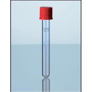 Skúmavka kultivačná so závitom a uzáverom z PBT a tesnením z PTFE, DURAN®