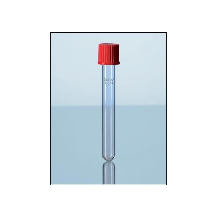 Skúmavka kultivačná so závitom a uzáverom z PBT a tesnením z PTFE, DURAN®
