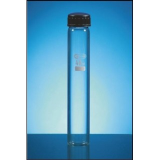 Skúmavka kultivačná s plochým dnom, uzáverom z PP a tesnením z PTFE