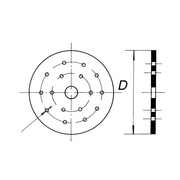 Doska do exsikátora, porcelánová