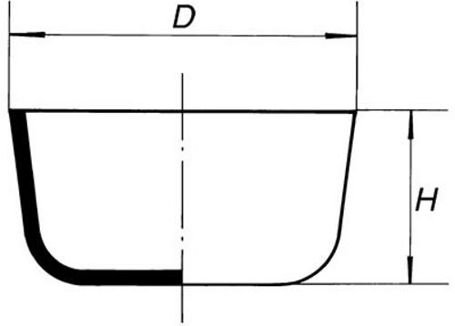 Kadičky porcelánové